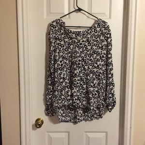 Flower print top